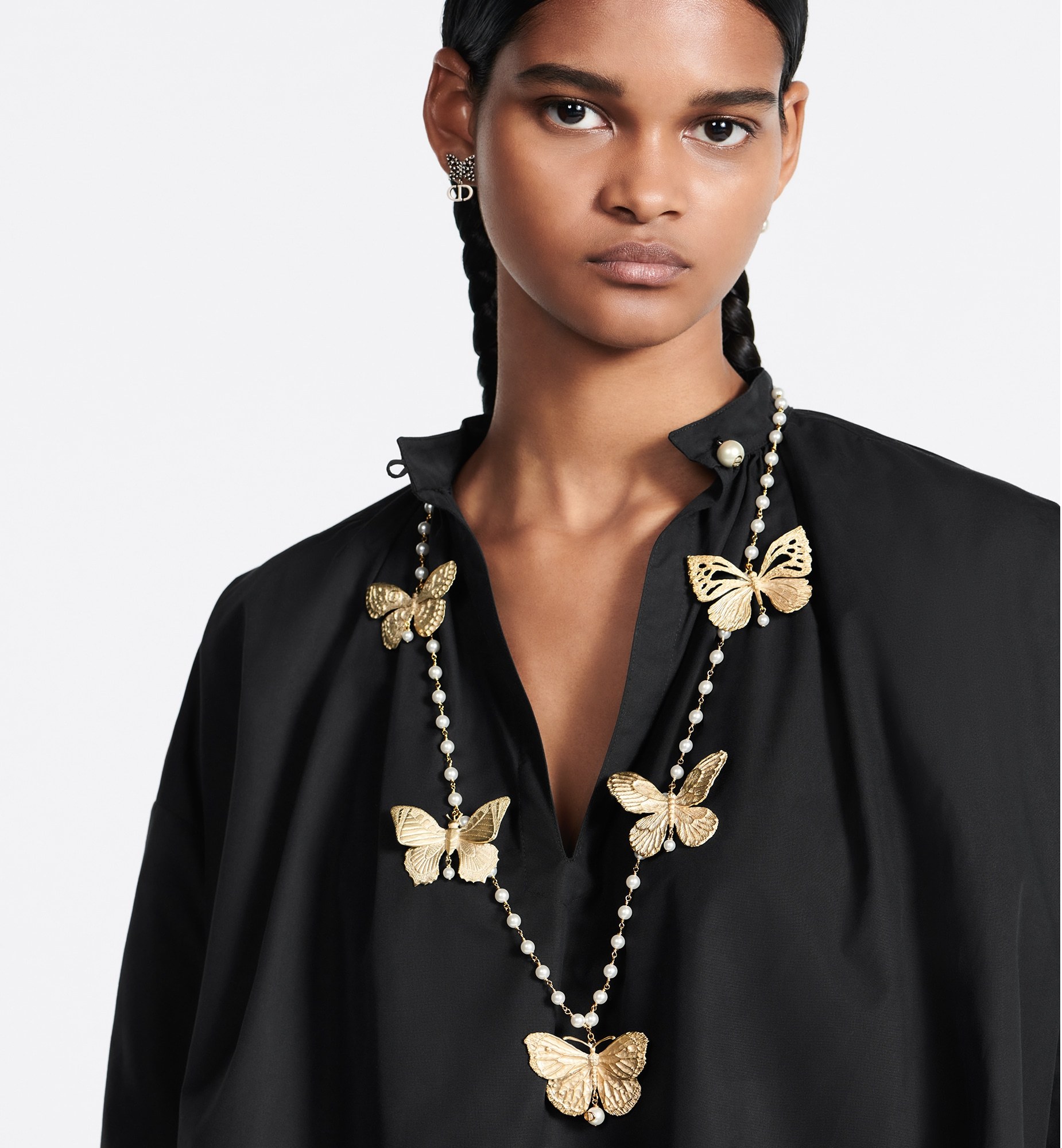 Dior Metamorphose Long Necklace In Yellow