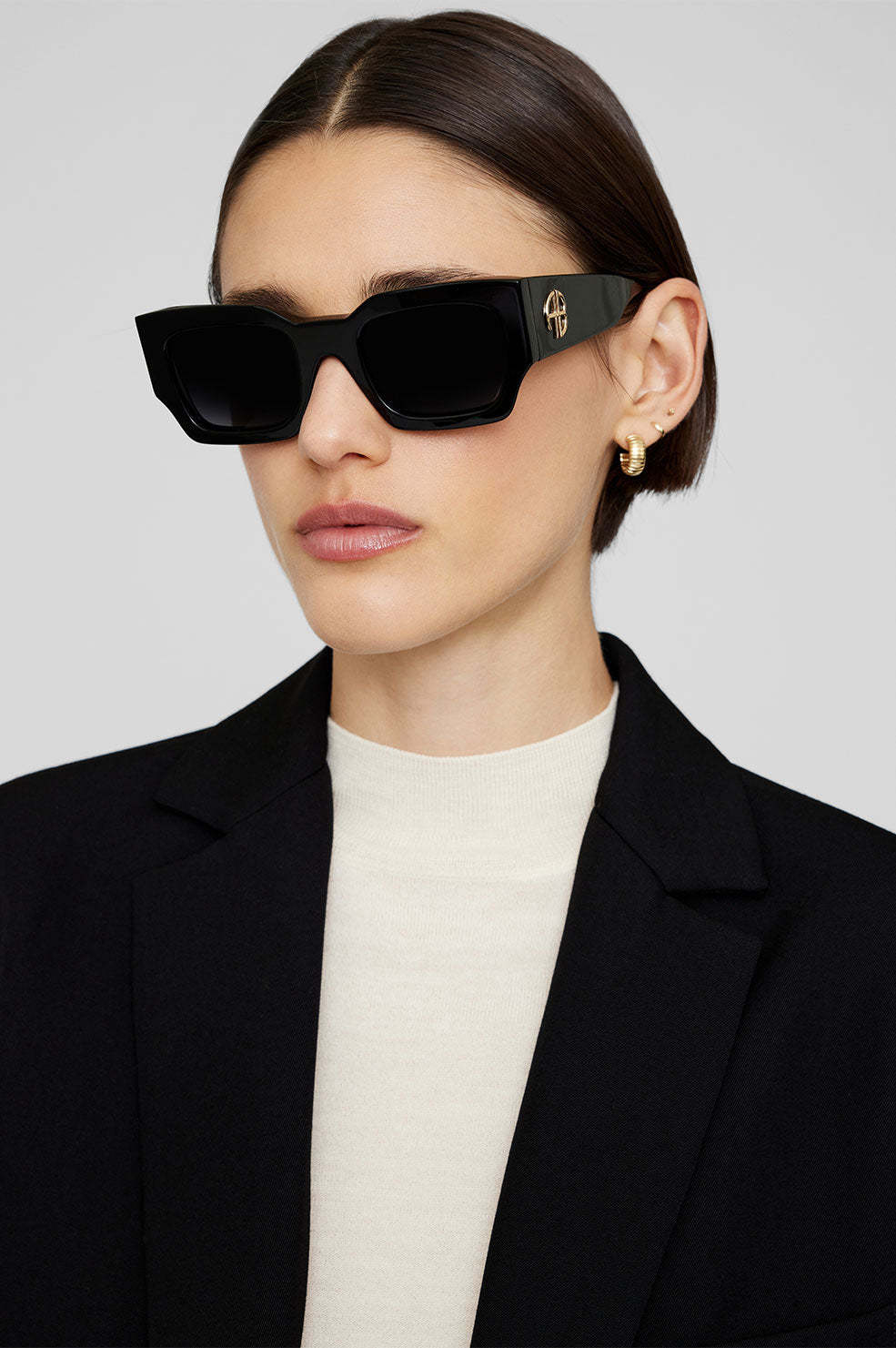 ANINE BING INDIO SQUARE-FRAME SUNGLASSES