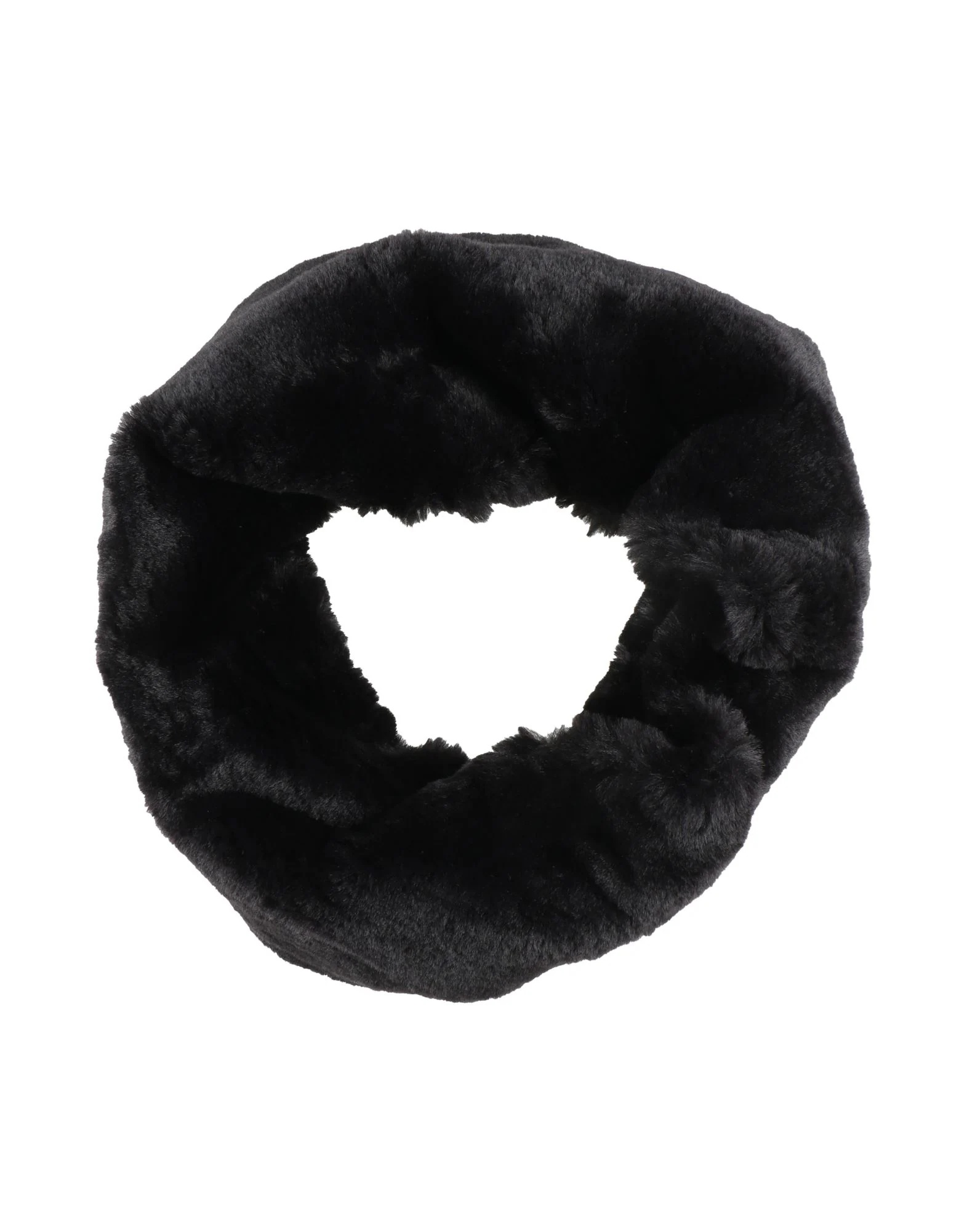 Saint Laurent Solid Color Warm Neck Warmer In Black