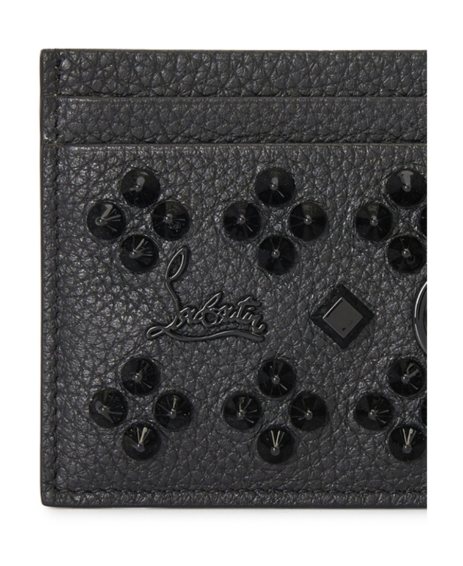 Christian Louboutin Kios Cardholder In Black