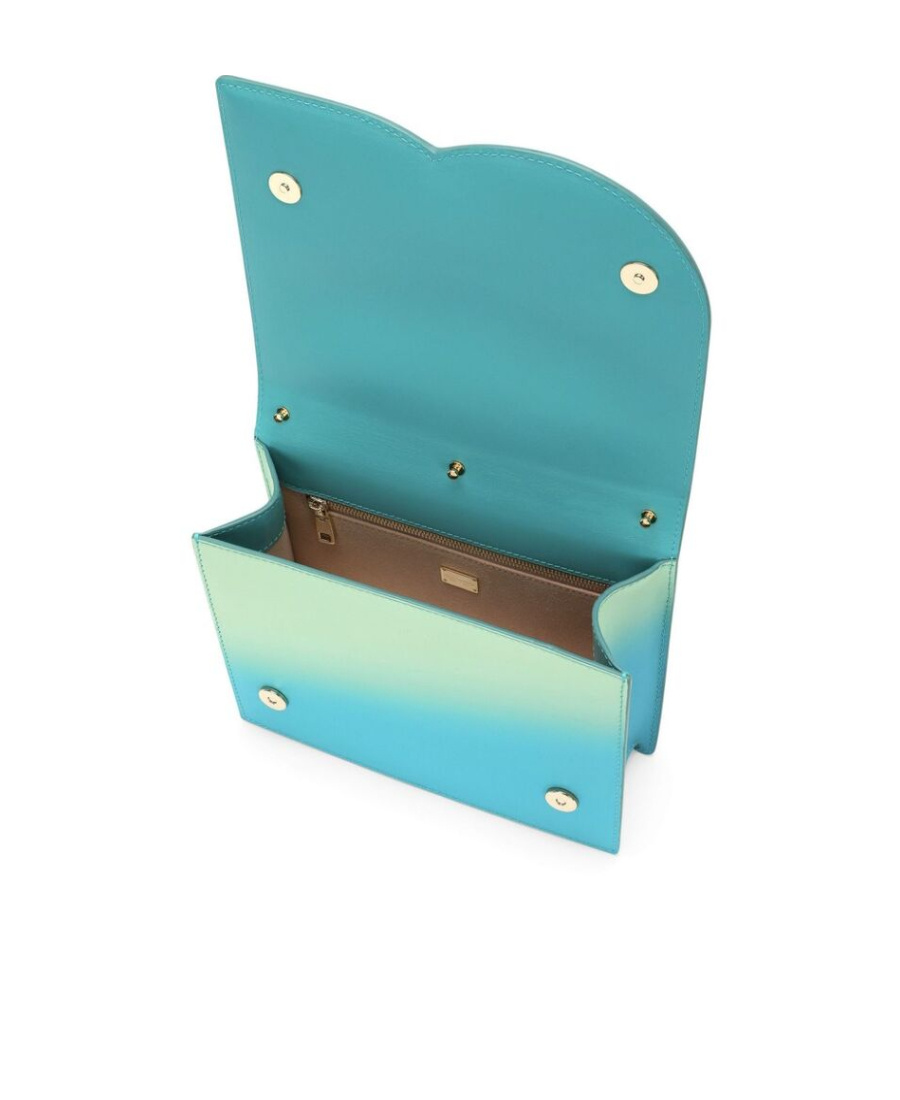 Dolce & Gabbana Dg Logo Gradient-effect Crossbody Bag In Green