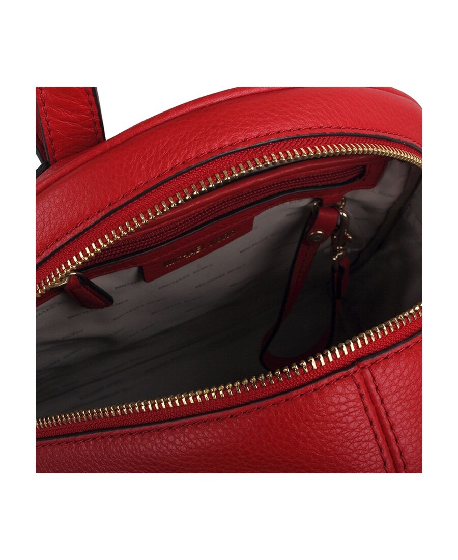 Michael Kors Rhea Large Backpack In Red