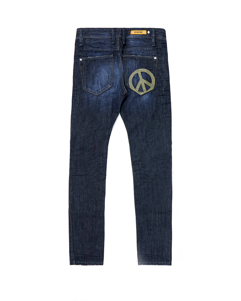 MOSCHINO LOGO JEANS