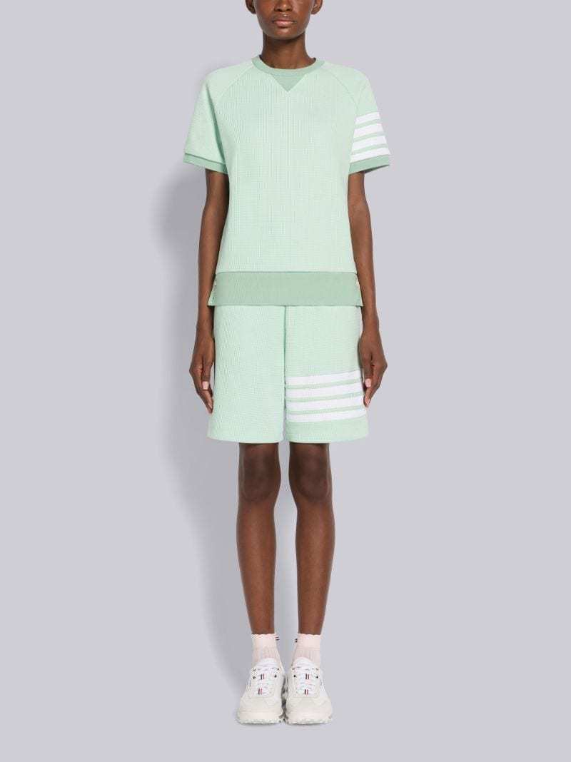 Thom Browne 4-bar Stripe T-shirt In White