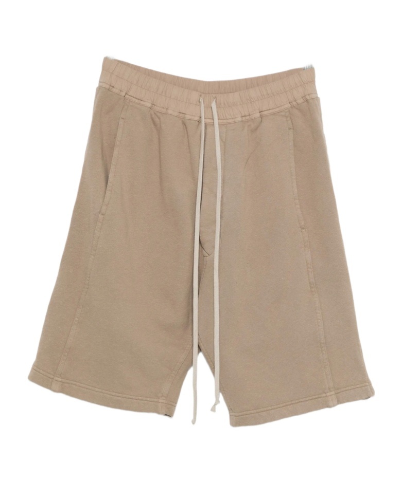 Rick Owens Drkshdw Drawstring Elastic-waist Shorts In Neutral