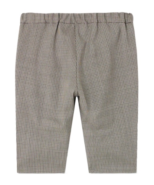 Bonpoint Plaid Trousers In Gray