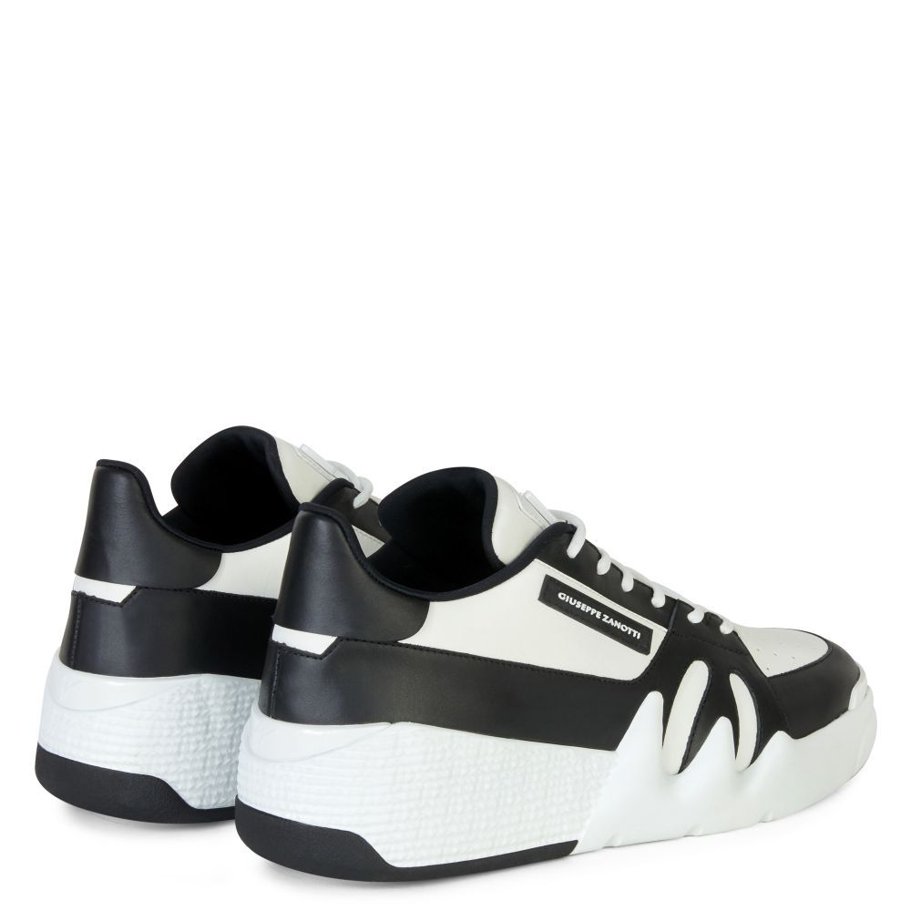 Shop Giuseppe Zanotti Talon Low-top Sneakers In White