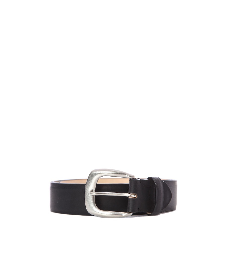 Maison Margiela Buckle Belt In Black