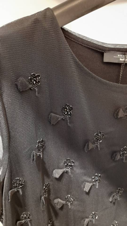 Weekend Max Mara Round-neck Blouse In Black