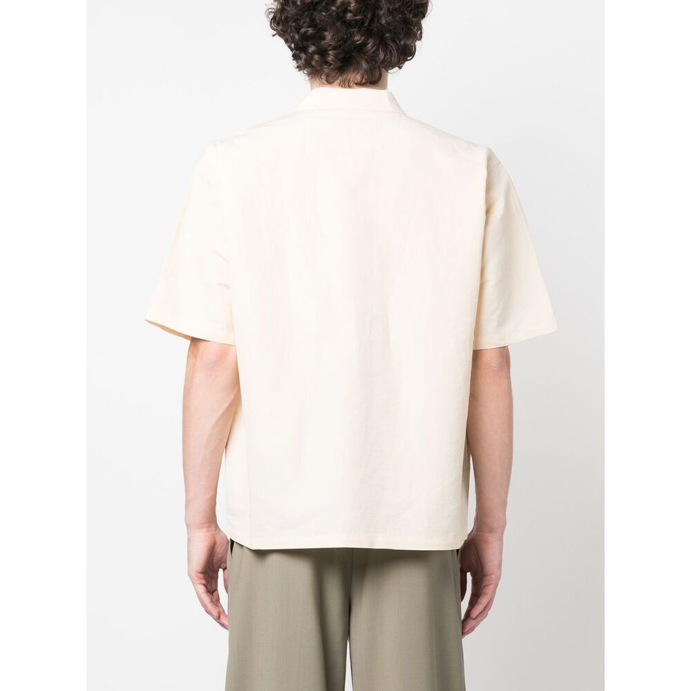 Auralee Washed-effect Classic Polo Shirt In Neutral