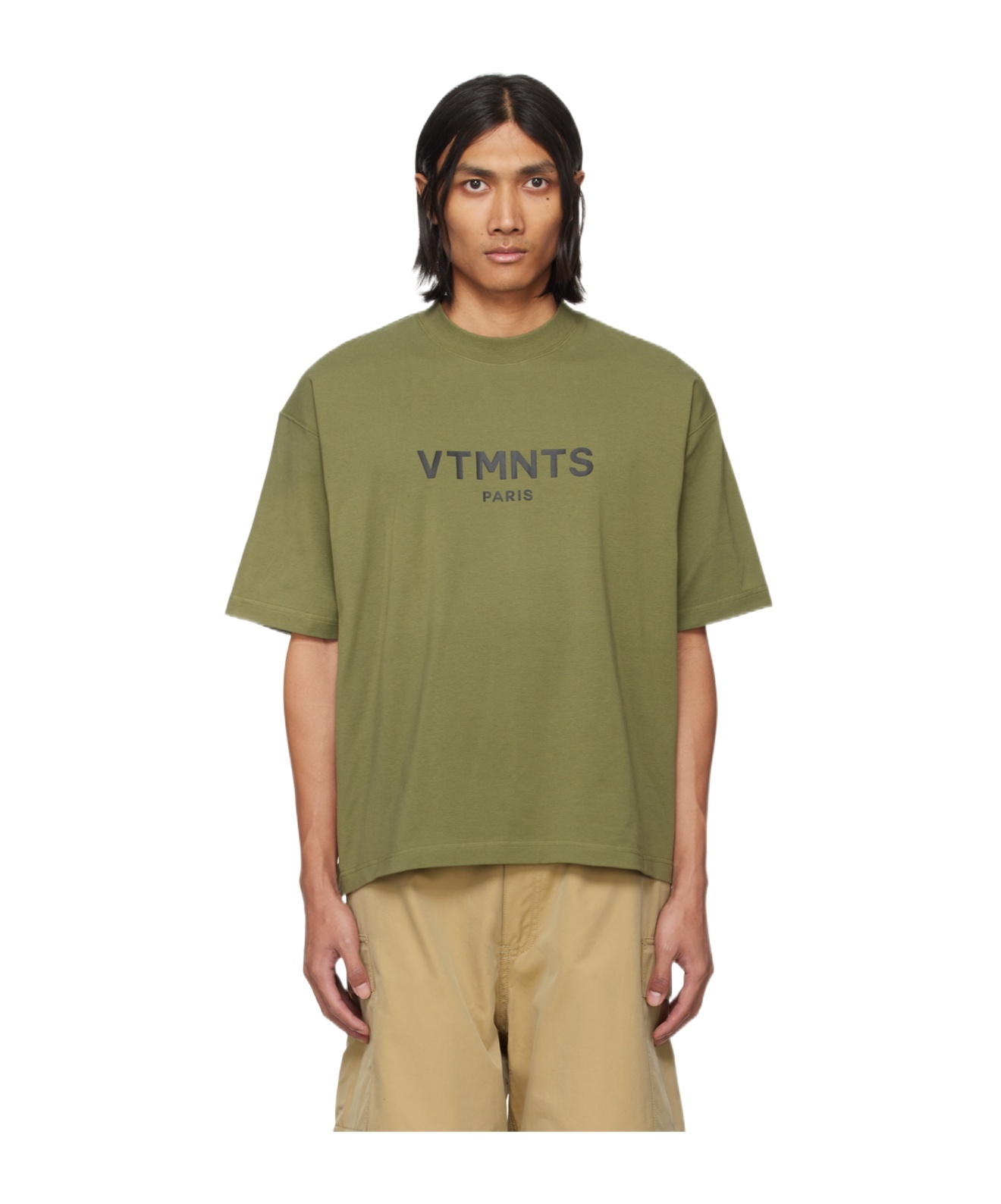 Vtmnts Short-sleeved T-shirt In Green