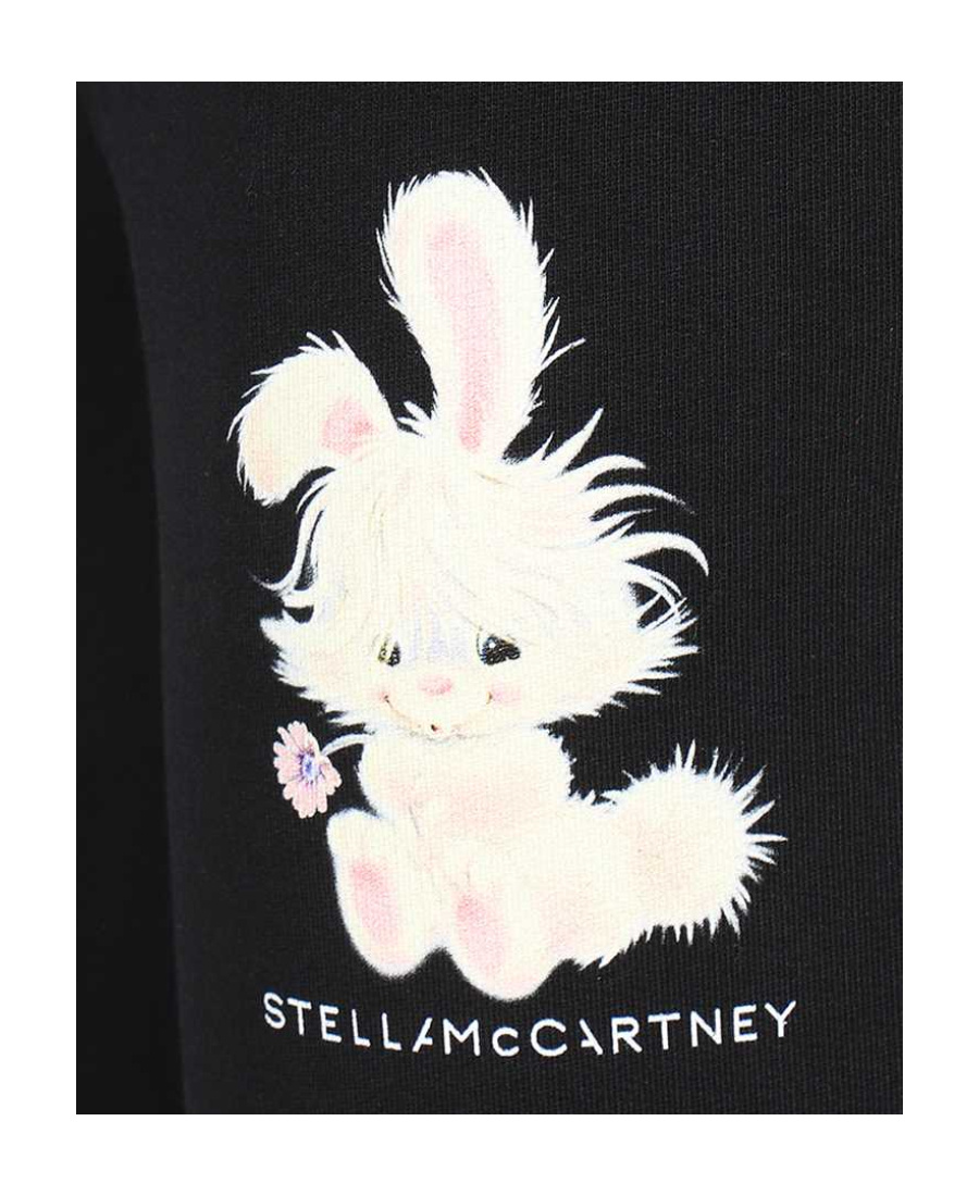 Stella Mccartney Logo Sweatpants In Black