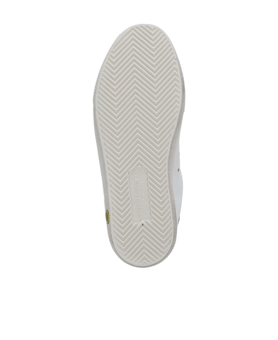 Golden Goose May Low-top Lace-up Sneakers In White
