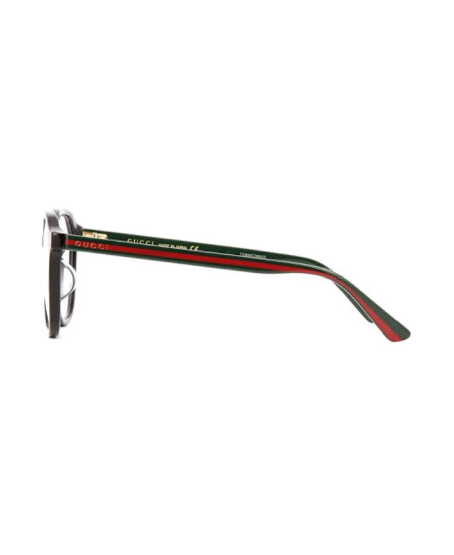 Gucci Eyewear Square Frame Glasses In Black