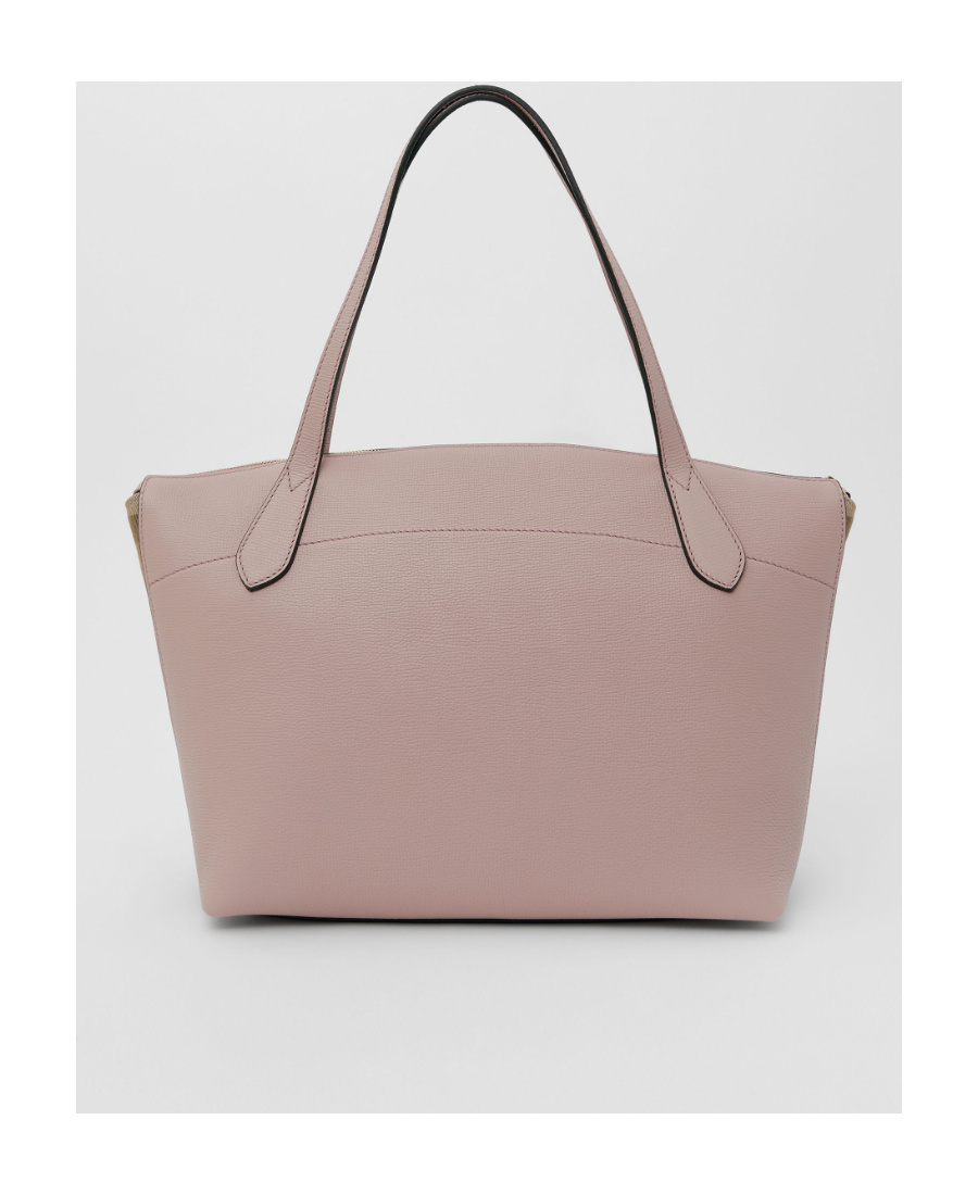 Burberry Logo Handbag In Nude
