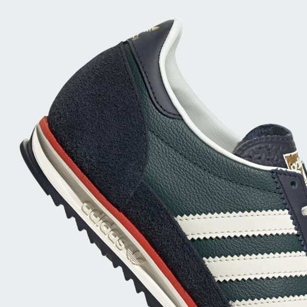Adidas Originals (wmns) Adidas Sl 72 Og 'mineral Green Off White' In Black