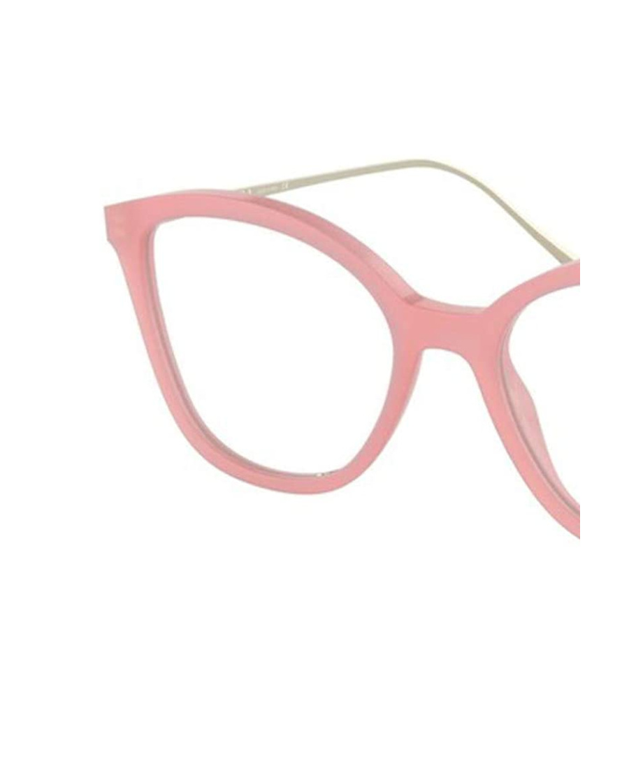 Prada Logo Flat Mirror In Pink