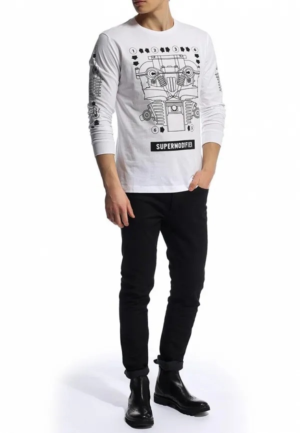 Moschino Printed T-shirt In White