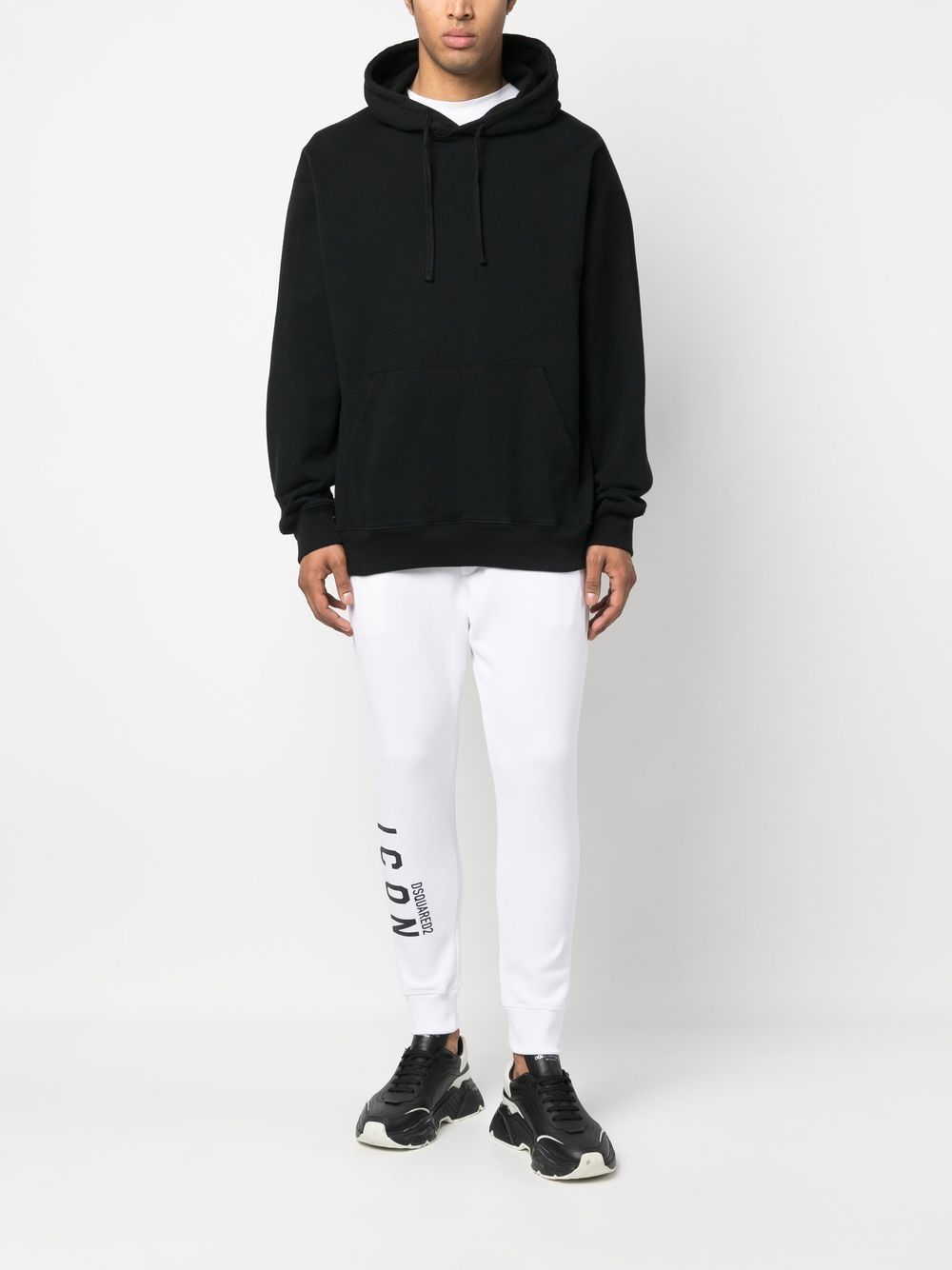 Dsquared2 Logo-print Track Pants In White