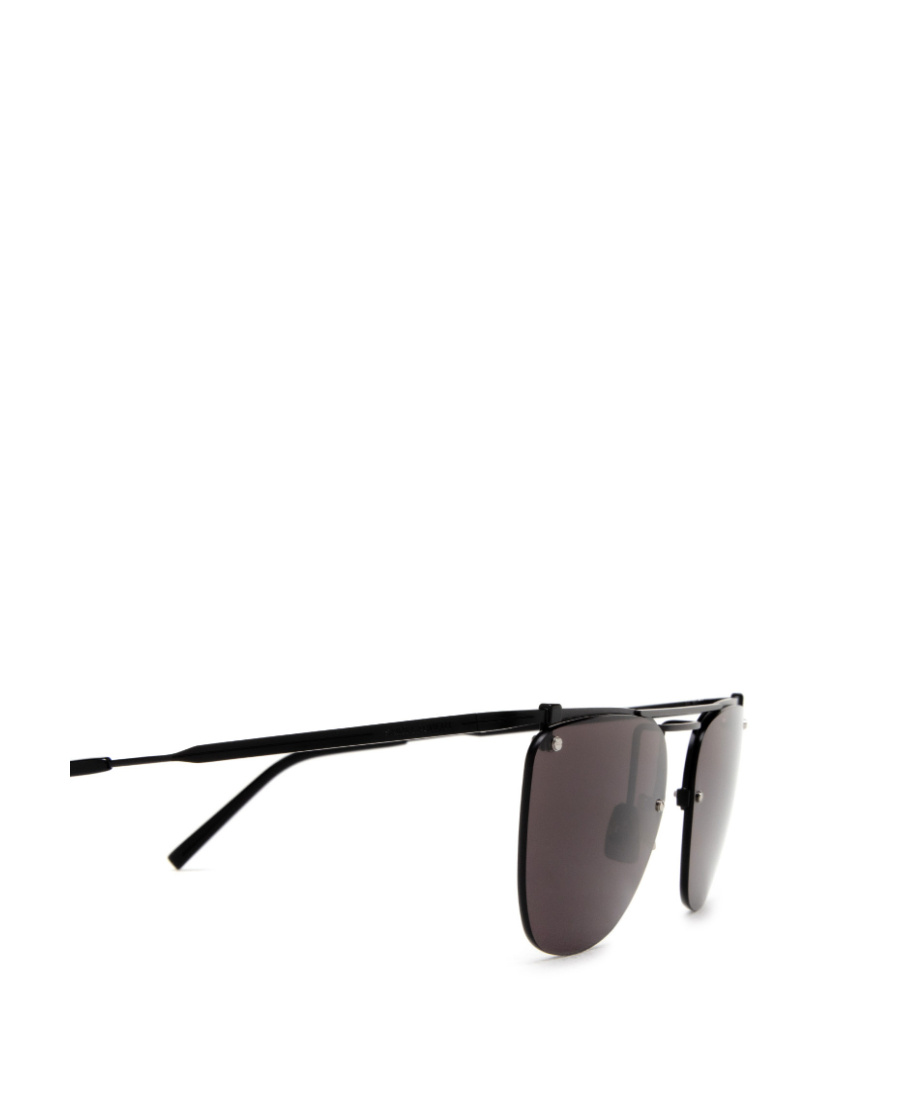 Saint Laurent Tinted Round-frame Sunglasses In Brown