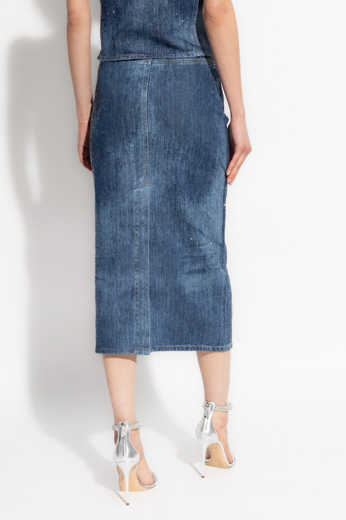 DIESEL POCKET DENIM SKIRT 