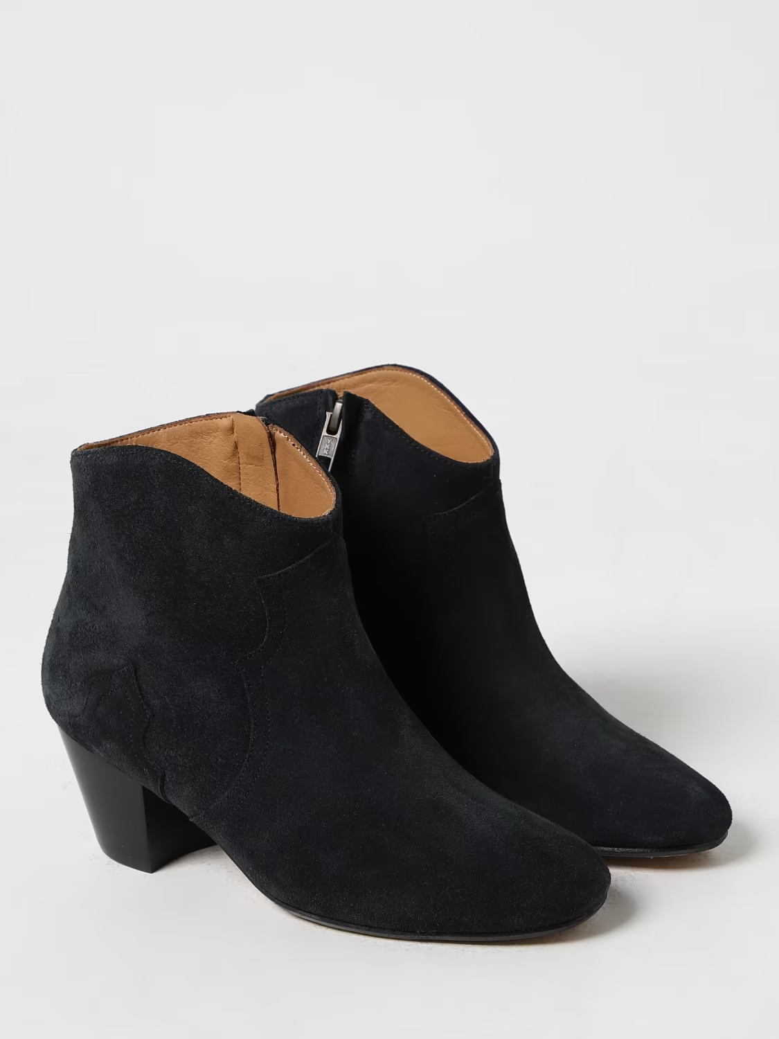 ISABEL MARANT DICKER SUEDE BOOTS