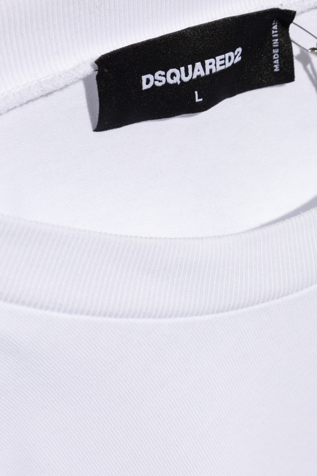 Dsquared2 Loose Fit T-shirt In White