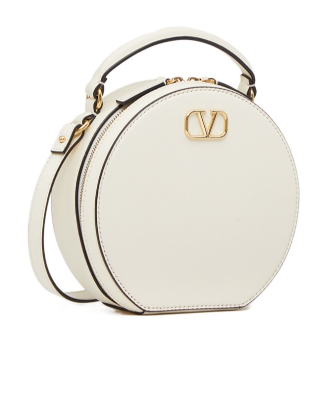 Valentino Vlogo Signature Mini Bag In White
