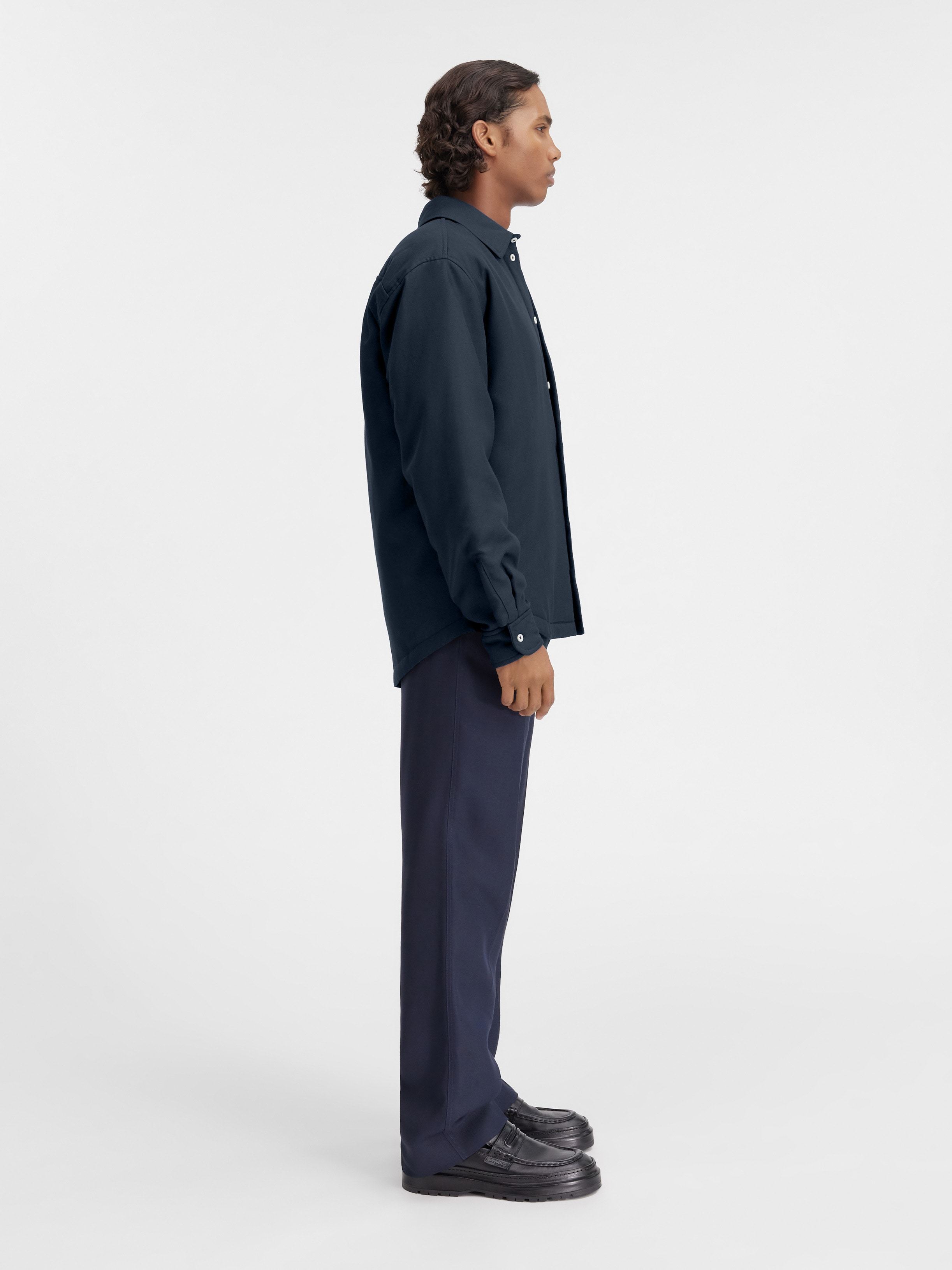 Jacquemus La Chemise Boulanger In Black