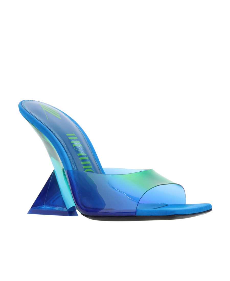 Attico Cheope 105mm Gradient-effect Mules In Blue
