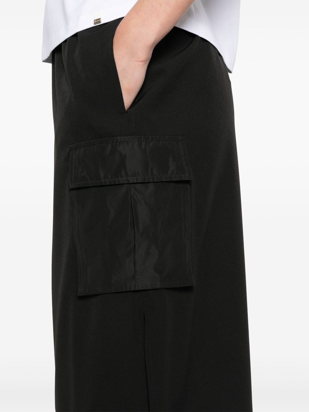 Herno Drawstring Midi Skirt