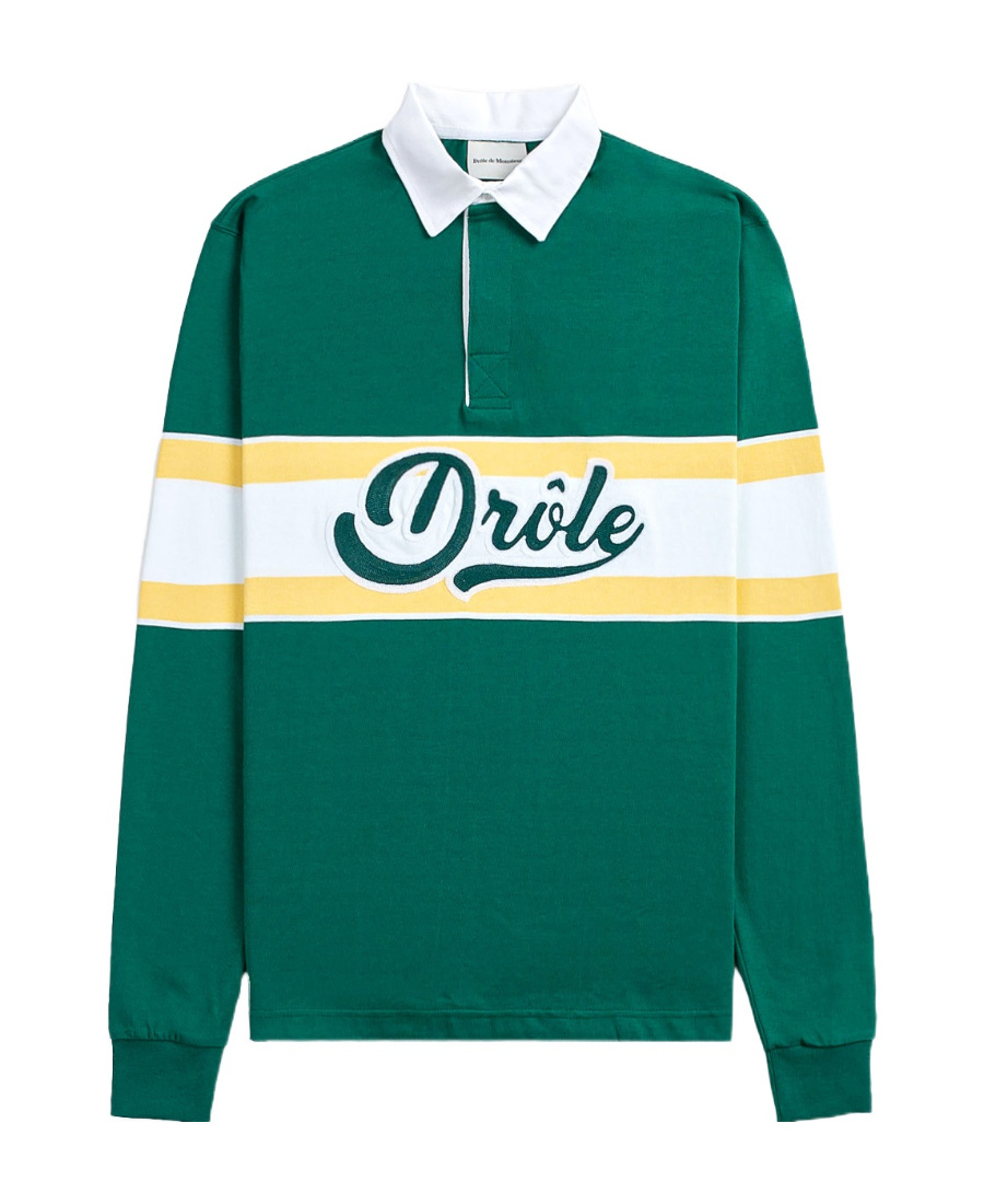 DRÔLE DE MONSIEUR LONG-SLEEVED POLO SHIRT 