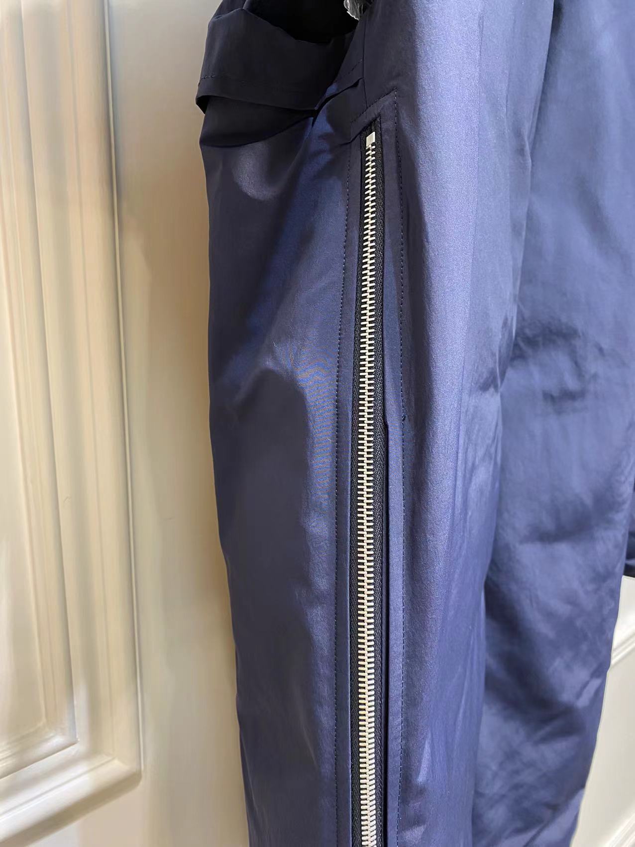 Jil Sander Zipper Long Style Down Jacket In Black
