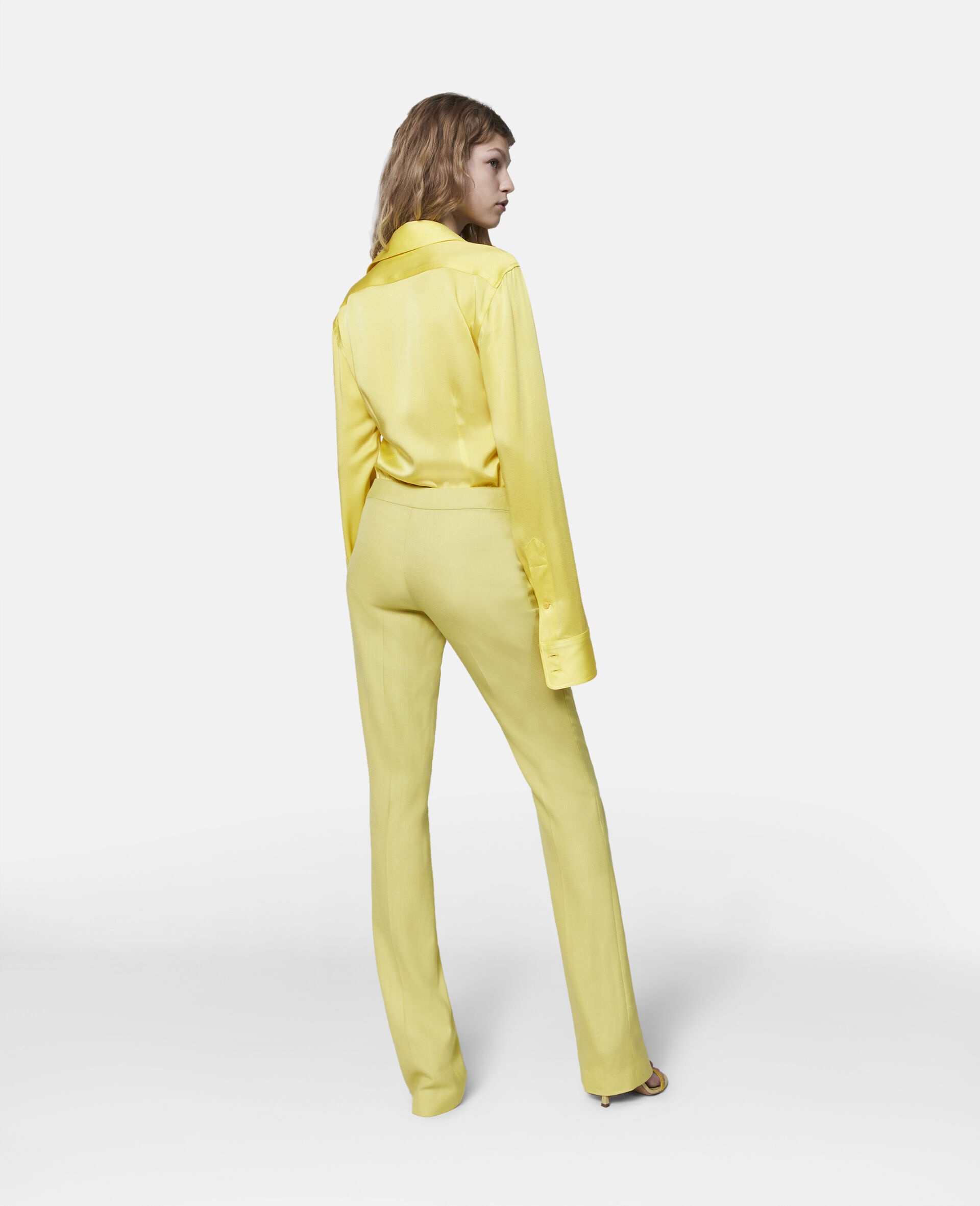 Stella Mccartney Long-sleeved Shirt In Yellow