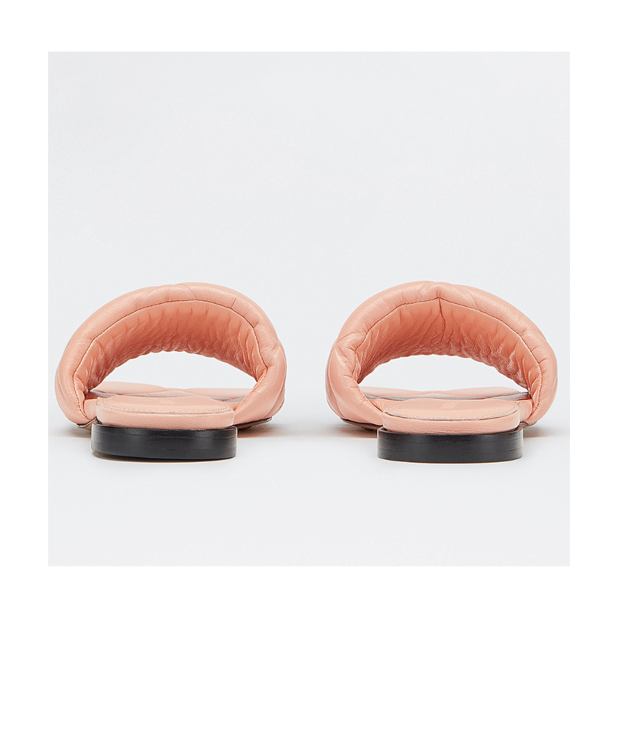 Bottega Veneta Bv Lido Flat Sandals In Nude