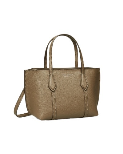 Tory Burch Perry Mini Tote In Gray