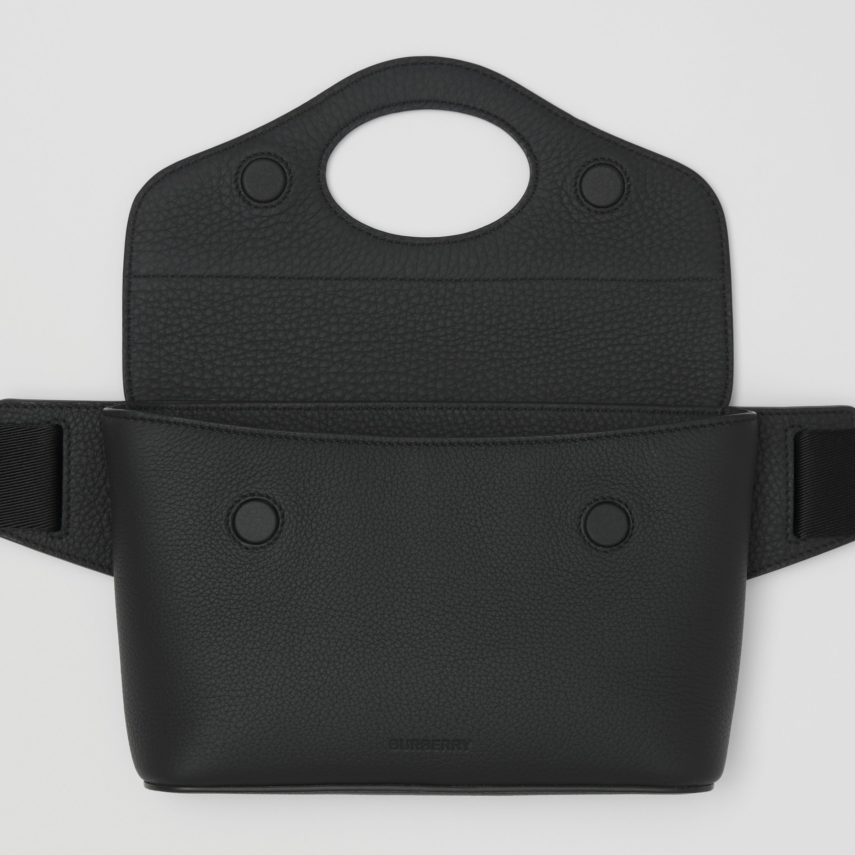 Burberry Pocket Belt Bag In Black