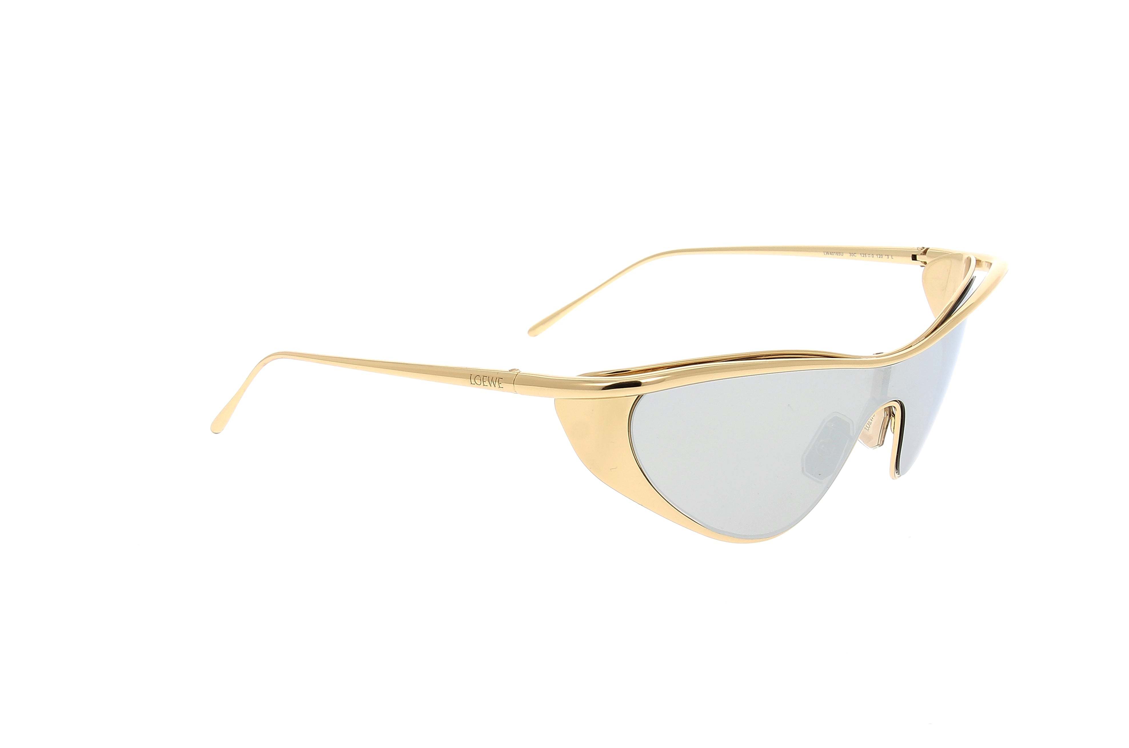 Loewe Logo Sunglasses In White