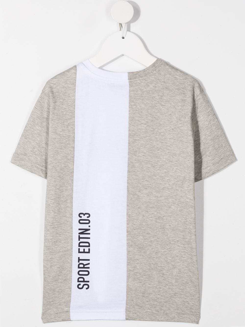 Dsquared2 Logo Printed Round Collar T-shirt In White