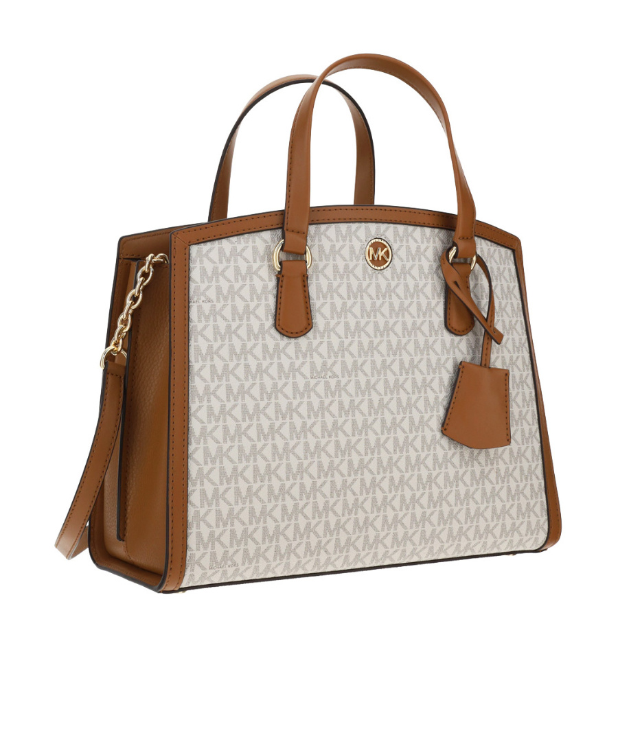 Michael Kors Chantal Hand Bag In Nude