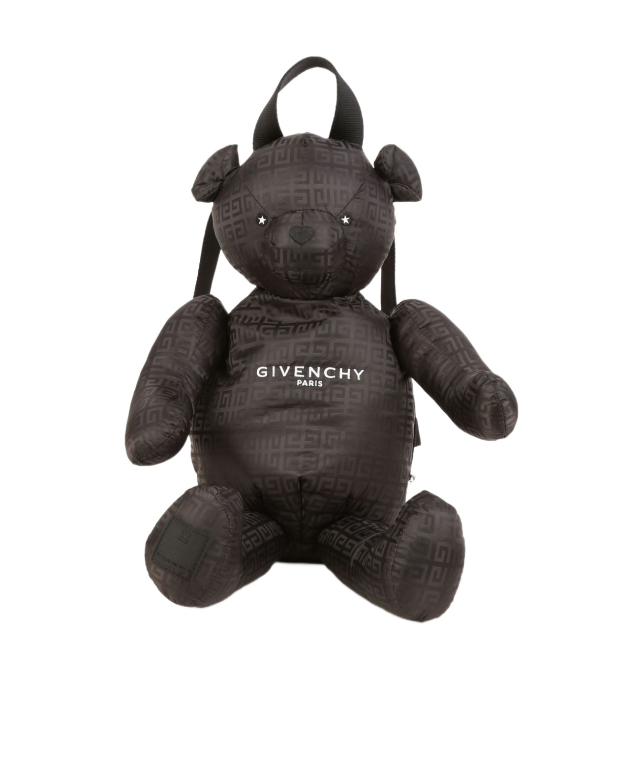 Givenchy Teddy 4g-jacquard Backpack In Black