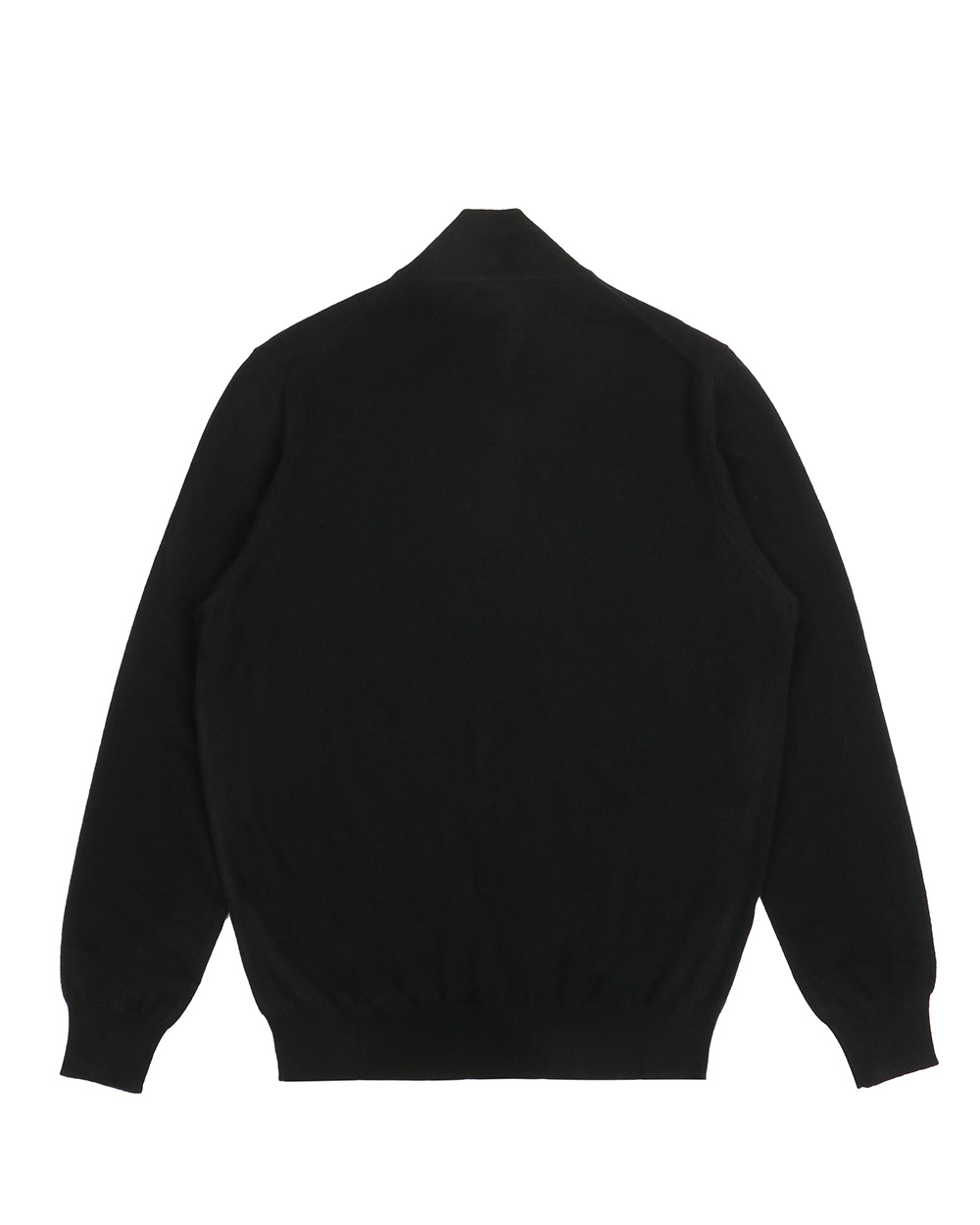 Ferragamo Semi-zipper Sweater In Black