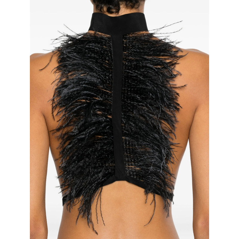 Ann Demeulemeester Detailed Laces In Black