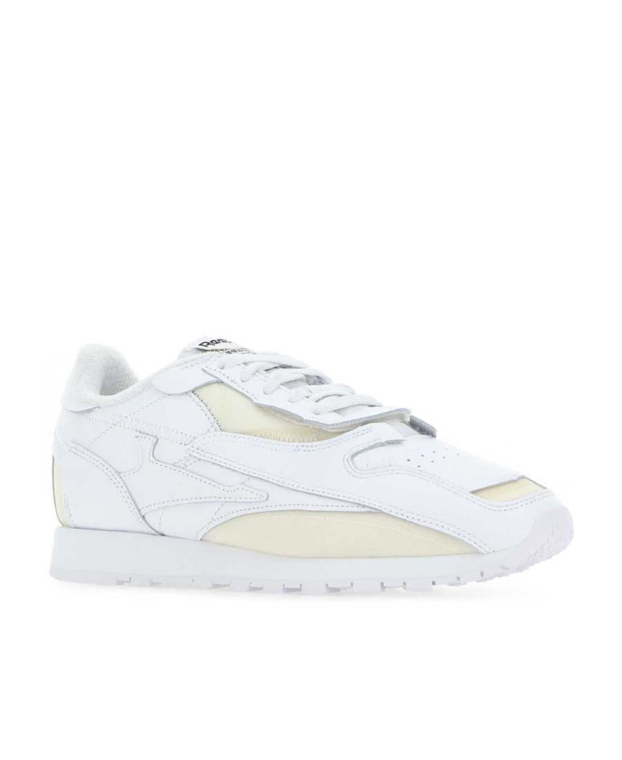 Maison Margiela X Reebok Memory Of Low-top Sneakers In White Leather In White