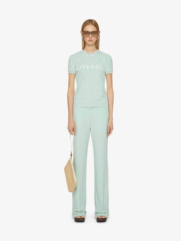 Givenchy 4g Logo Fits T-shirt In White