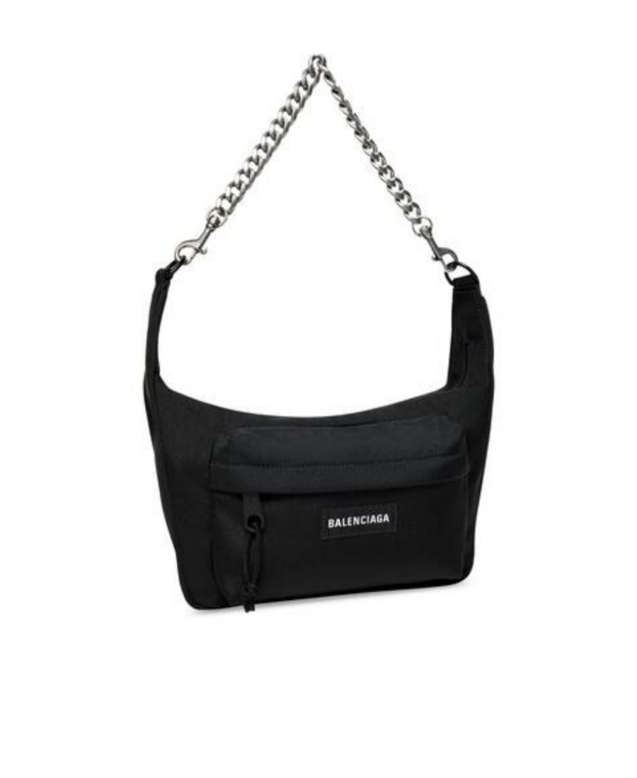Balenciaga Raver Medium Shoulder Bag In Black
