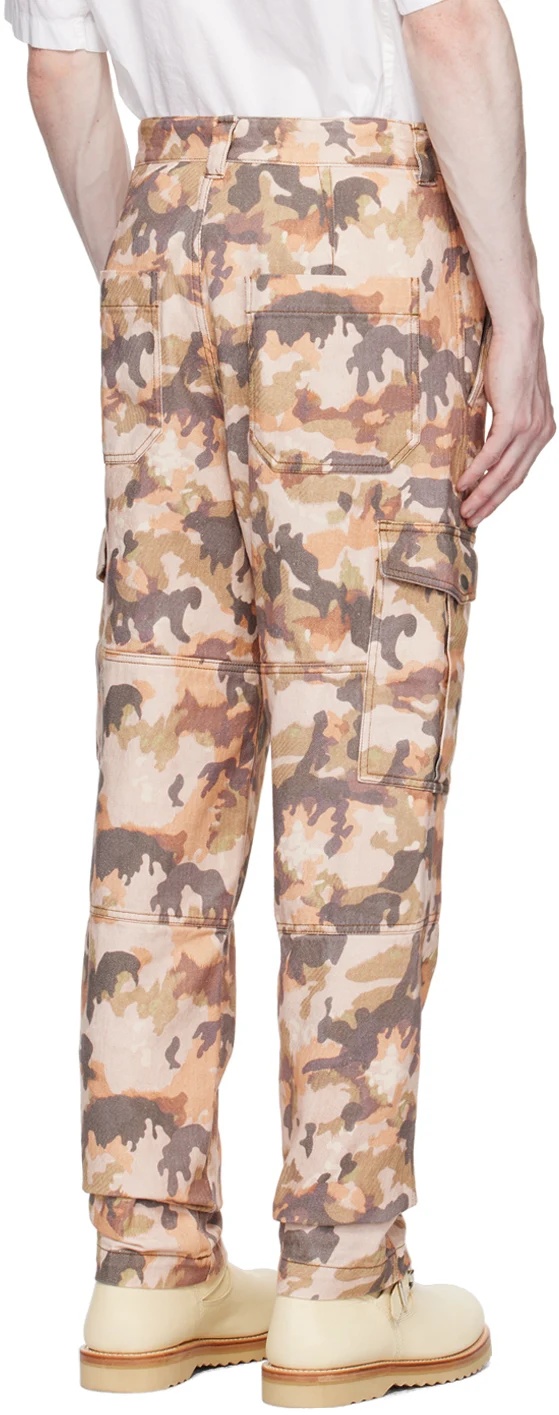 Isabel Marant Cargo Pants In Nude