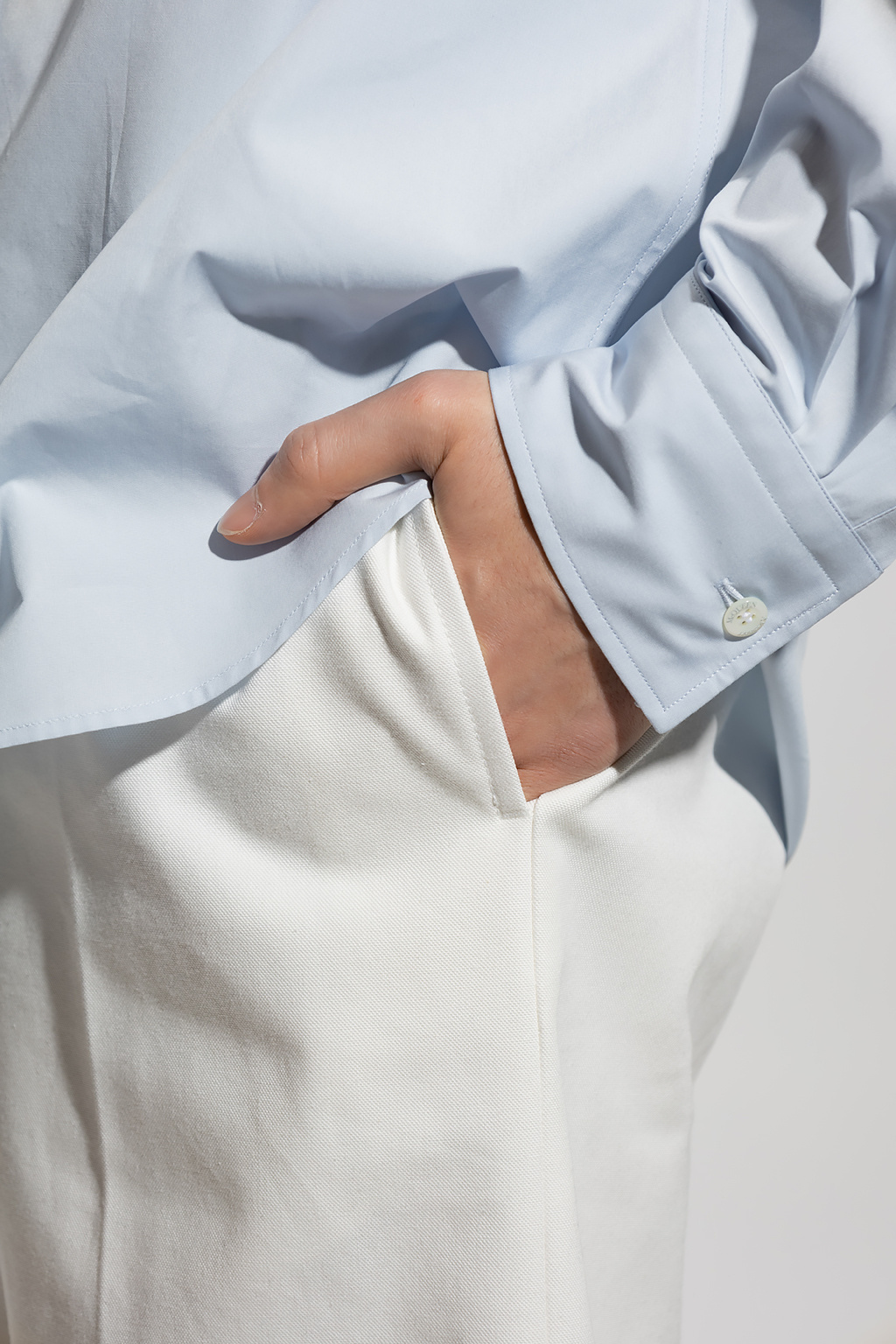 Alexander Mcqueen Tailored-cut Bermuda Shorts In White