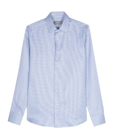Canali Long-sleeved Shirt In Blue