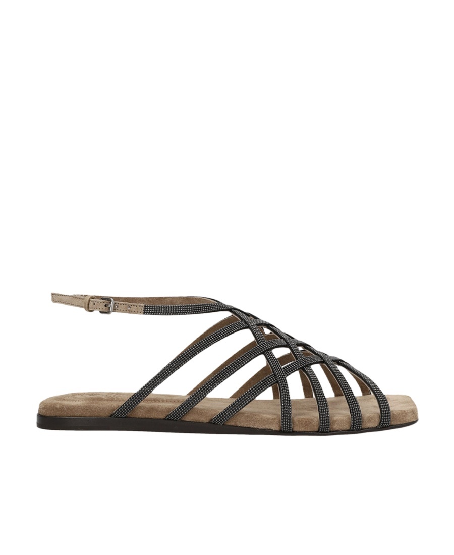 Brunello Cucinelli Sandals In Black